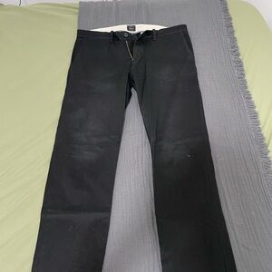 J. Crew Black Slim-Fit Trousers